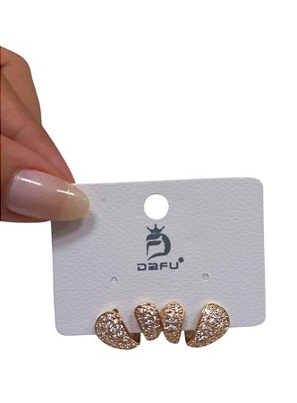 KIT DE BRINCO  AC8- DOURADO