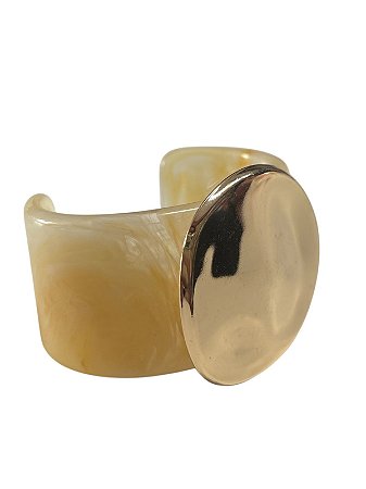 BRACELETE RODONDO- BEGE