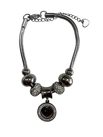 Pulseira Inspiração Pandora - PRATA| V10