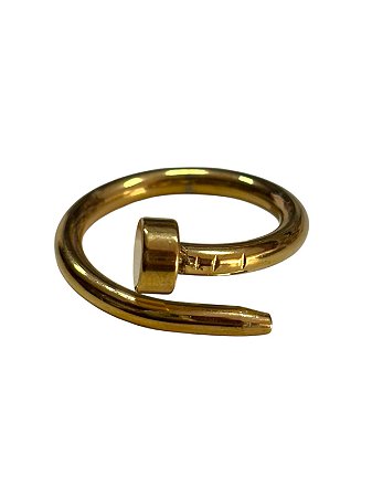 ANEL FORMATO PREGO - DOURADO