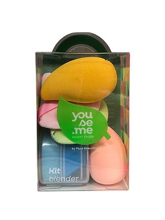 Kit de Esponjinha Sweet Fruits - YOUSE ME