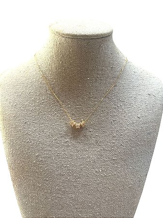 Colar Folheado Dourado- AK2