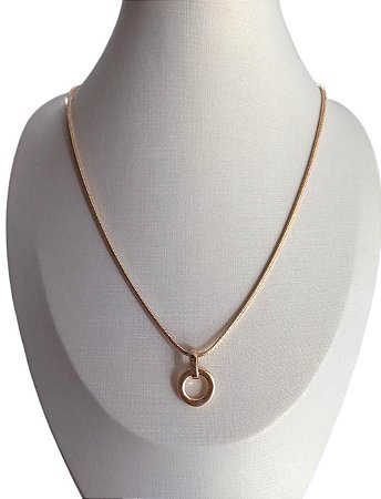 Colar Folheado Dourado - AM3