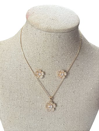 Colar Folheado  Dourado - AM6