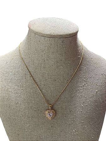 Colar Folheado  Dourado - AK21