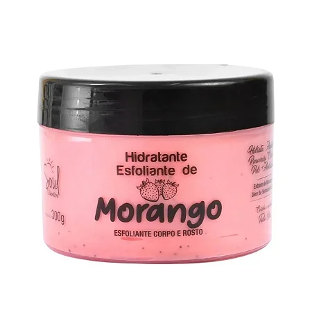 Esfoliante Hidratante Morango - Soul