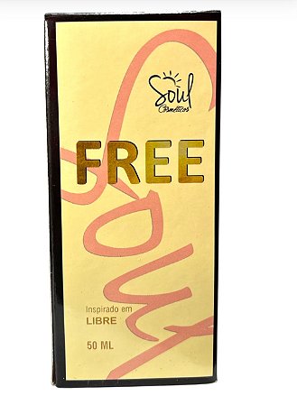 Colônia FREE - Soul Cosméticos