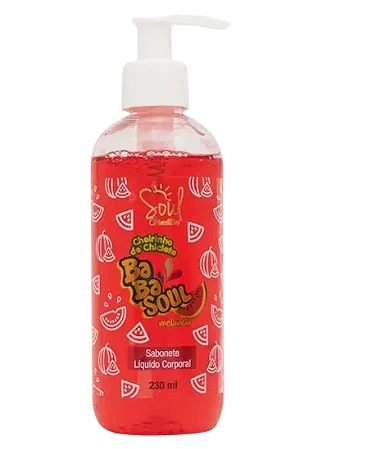 Sabonete Corporal - Cheirinho de Melancia |Soul Cosméticos 240ml