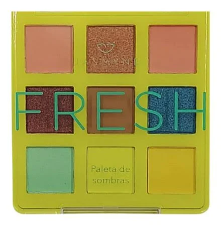 Paleta de Sombras - FRESH | Cor A - Jasmyne