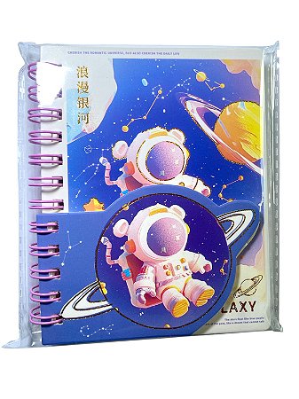 Mini Caderno - Astronauta