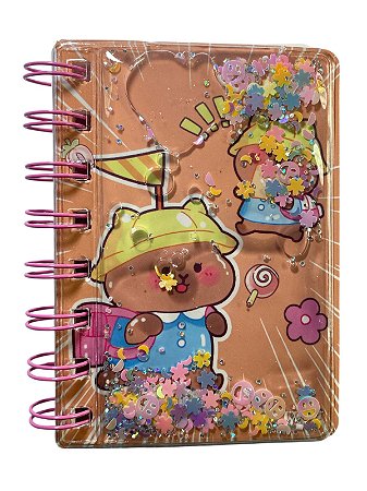 Mini Caderno - Capivara Pirulito