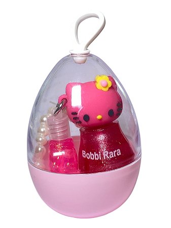 Duo de Gloss Com Chaveiro | Rosa Escuro - Hello Kitty