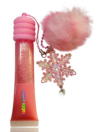 Gloss Com Chaveiro - Rosa Claro