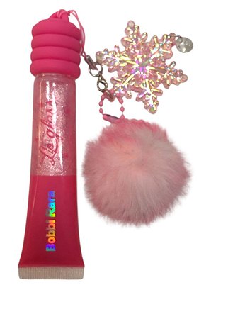 Gloss Com Chaveiro - Rosa Médio