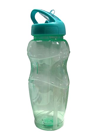 Garrafa Com Suporte de Gelo Verde - 800ML