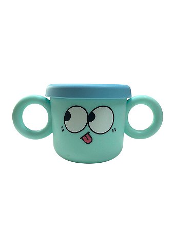 Copo infantil- carinha | Azul 250ml