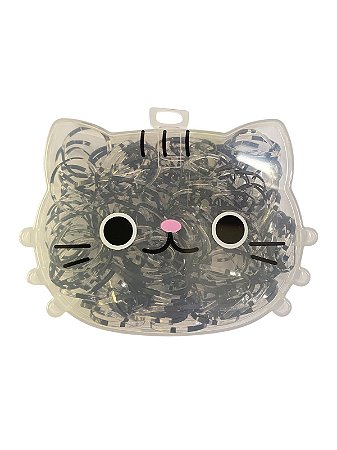 Liguinhas Gatinho - Preta com Transparente