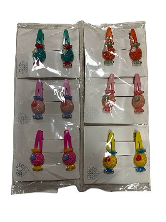 Pacote com 12 Cartelas de Presilhas - M26