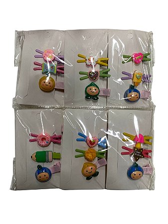 Pacote com 12 Cartelas de Presilhas - M28