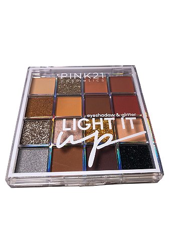Paleta de Sombras Light It Up - Cor 03 - Pink 21