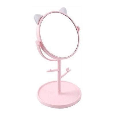 Espelho de Mesa Gatinho - Rosa