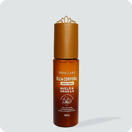 Óleo Corpo e Virilha - Avelã e Vanilla