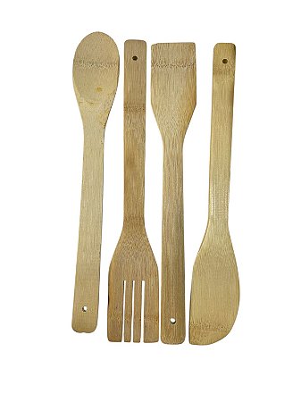 Kit de Bamboo - 4 Peças