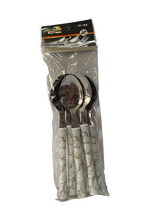 Kit de Colher de Sobremesa - 6 Peças