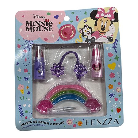 Paleta de Batom e Brilho - Minnie - Fenzza 043