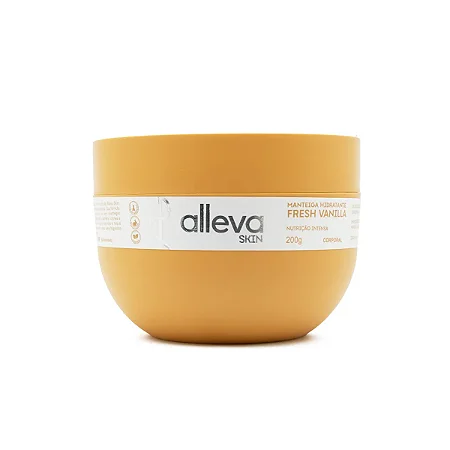 Manteiga Hidratante Fresh Vanilla - Alleva