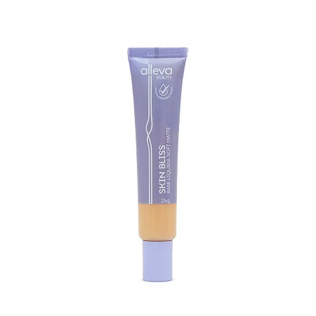 Base Líquida Matte Skin Bliss Cor 05 - Alleva