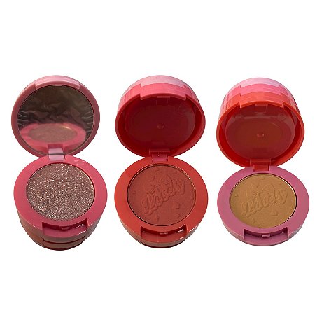 Trio de Blush, Iluminador e Contorno - Cor 01 - Toque Special