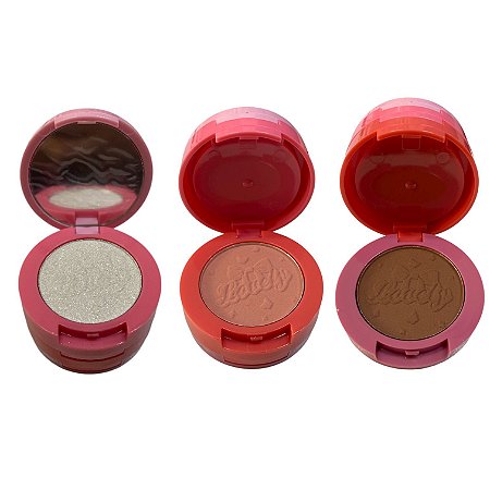 Trio de Blush, Iluminador e Contorno - Cor 02 - Toque Special