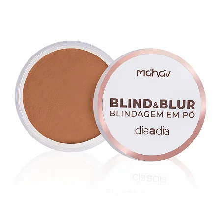 Blind e Blur Blindagem em Pó Solto Cor Chocolate - Mahav