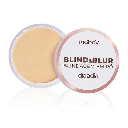 Blind e Blur Blindagem em Pó Solto Cor Banana - Mahav