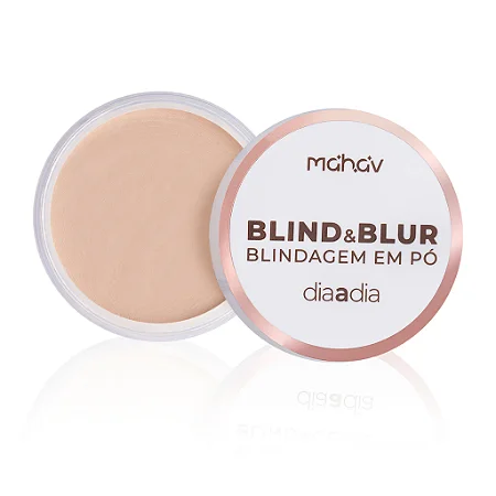 Blind e Blur Blindagem em Pó Solto Cor Rosado - Mahav