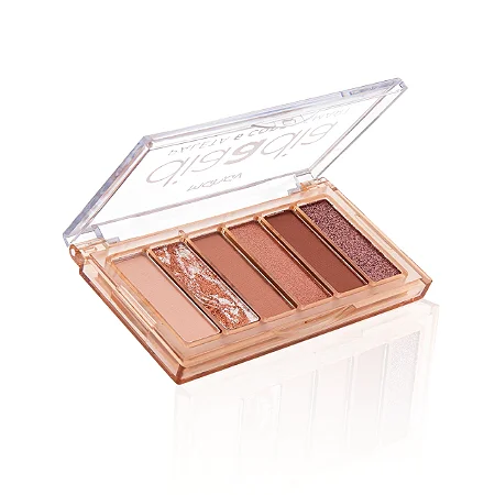 Paleta De Sombras - 6 Cores Smart Cor 02 | Mahav