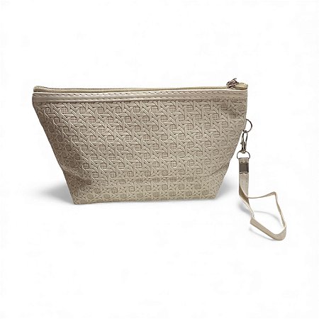 Necessaire Retangular | Texturizada -Branco