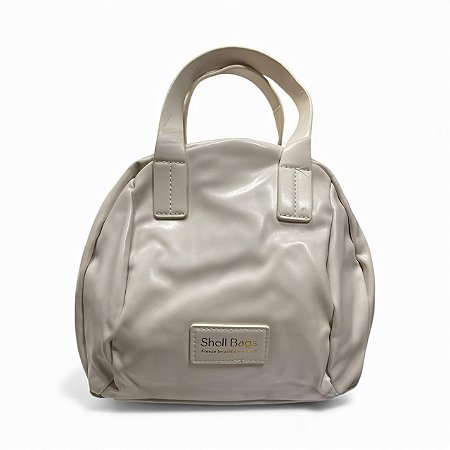 Necessaire Couro | Oval - Branca