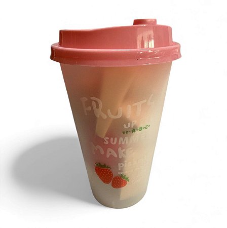 Copo Fruits + Esponjas