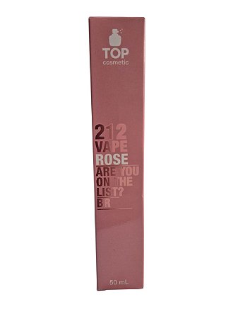 PERFUME 212 VAPE ROSE 50ml - TOP COSMETIC