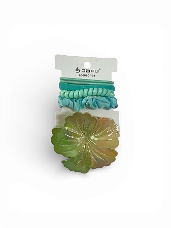 KIT DE CABELO M2 - VERDE