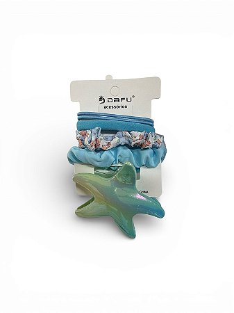 KIT DE CABELO M4 - AZUL