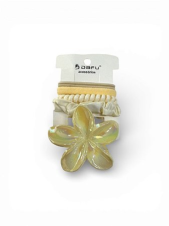 KIT DE CABELO M6 - AMARELO CLARO