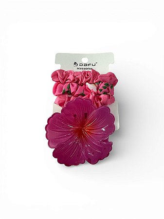 KIT DE CABELO M10 - ROSA ESCURO