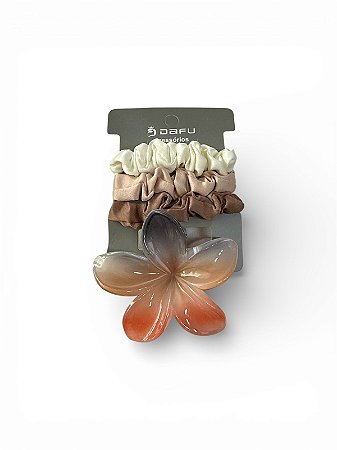 KIT DE CABELO M13 - SALMÃO COM PRETO