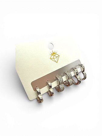 KIT DE BRINCO PRATA - HJ2