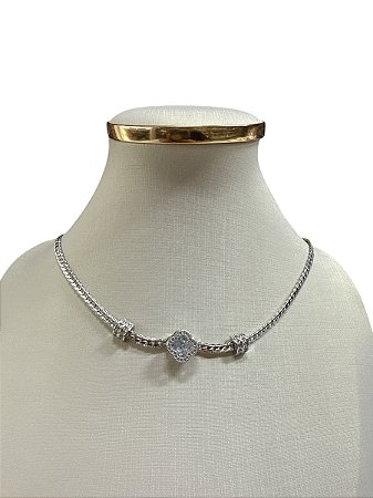 COLAR PRATA - HJ3
