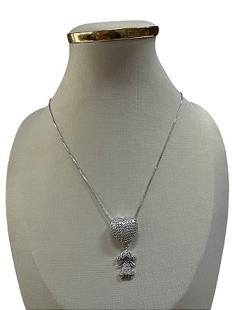 COLAR PRATA - HJ22