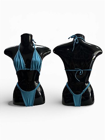 Biquíni Tamanho Único - Azul Piscina